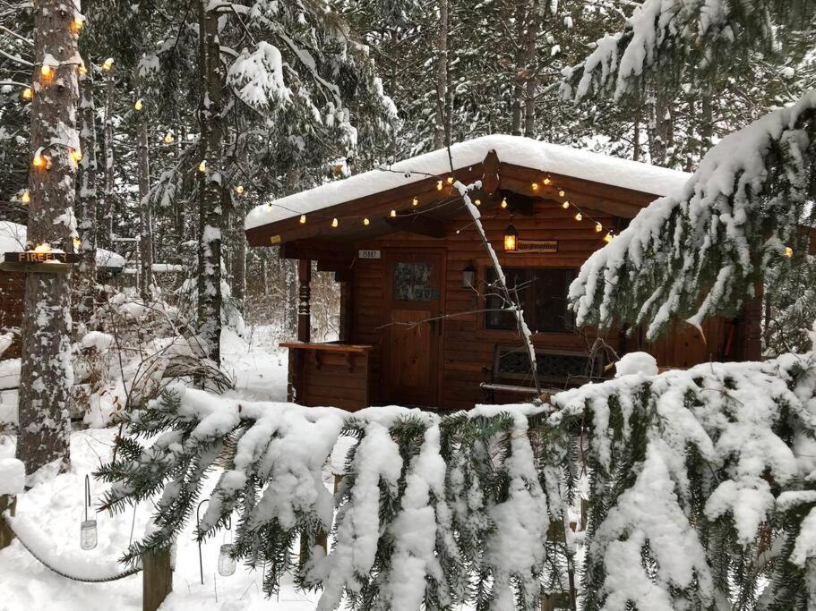 Fancy Fireflies Cabin Hayward Exterior foto