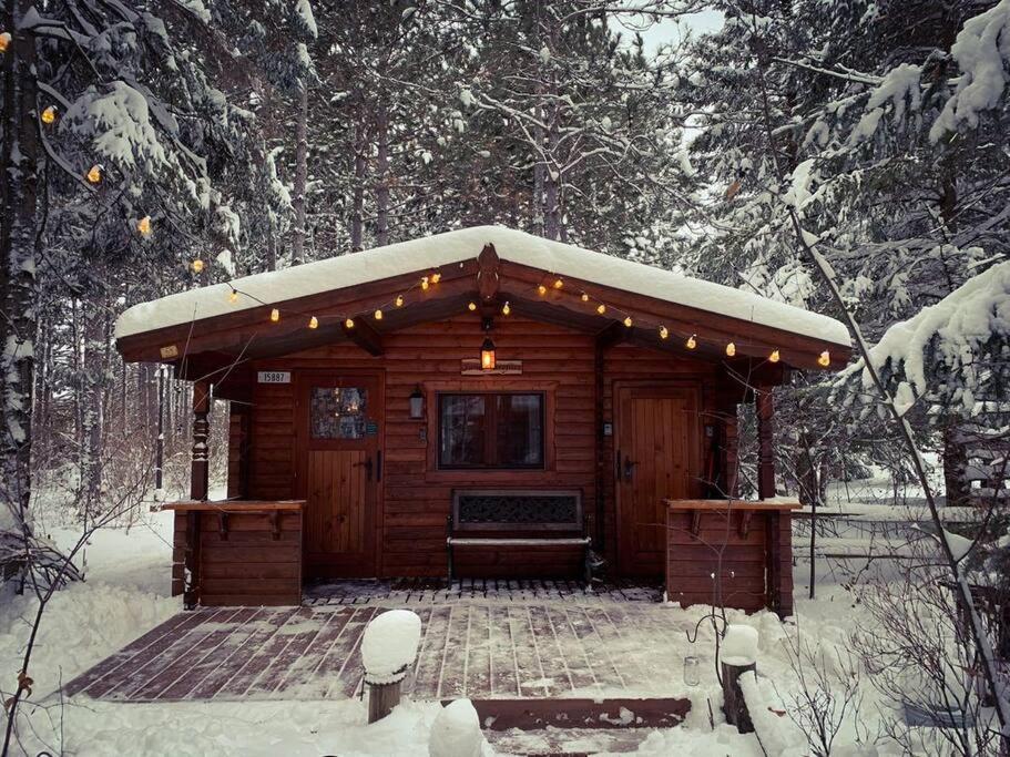 Fancy Fireflies Cabin Hayward Exterior foto